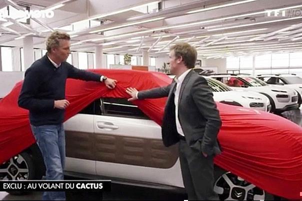 Seine Vorab-Premiere feierte der Citroen C4 Cactus Crossover im französischen Fernsehen TF1. Screenshot/dpp-AutoReporter 